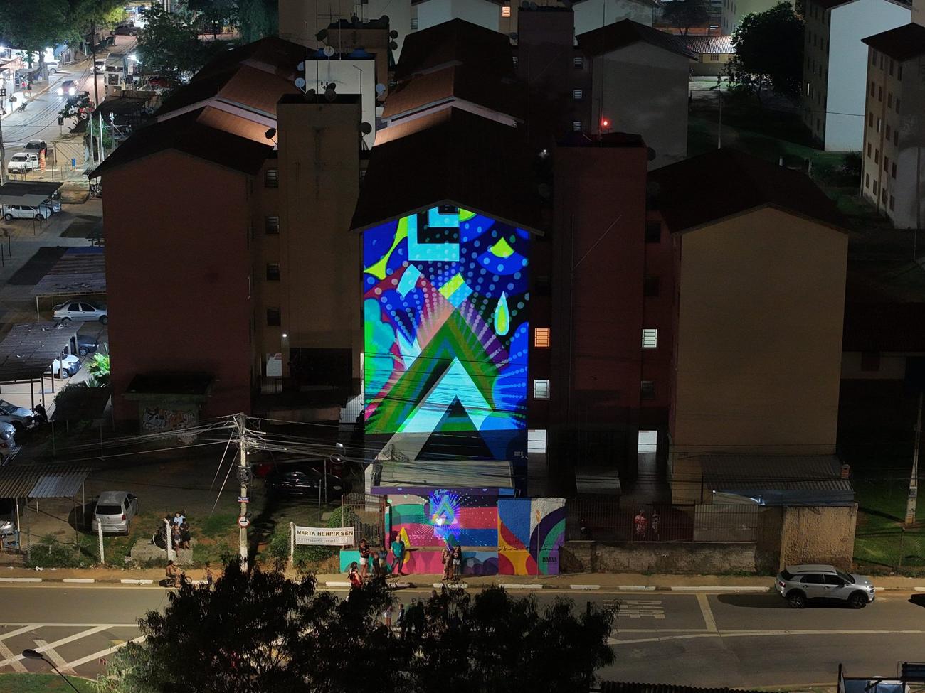 Vídeo mapping e realidade aumentada