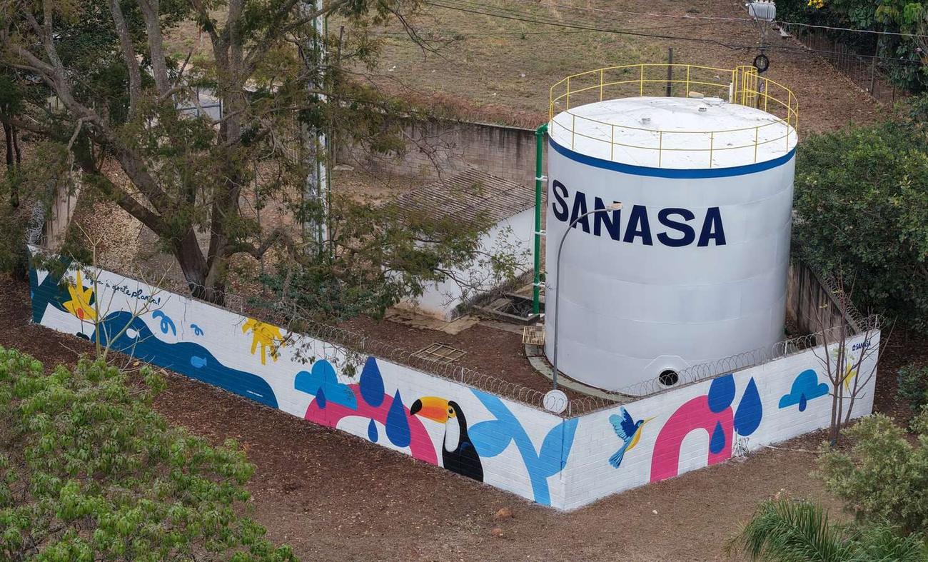 Pintura para a Sanasa